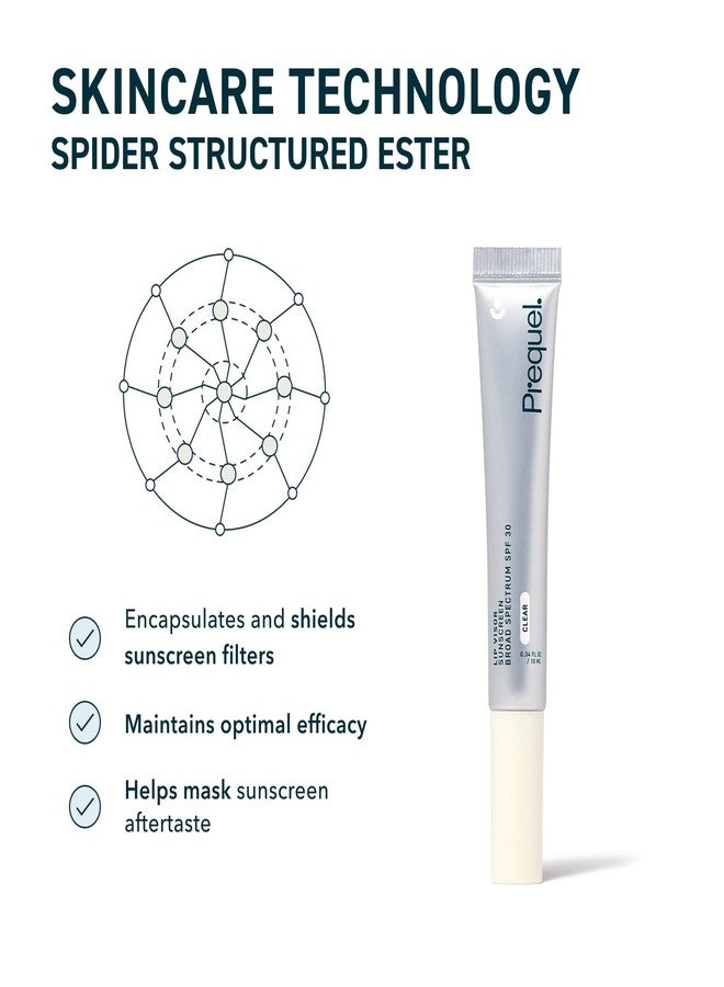 Prequel Skin Lip Visor, Clear Lip Balm with SPF 30 PA+++. Mint Flavored with Non-Sticky Finish – Moisturizing Semi Gloss Balm Sunscreen for Daily Use - 2 Pack - Image 4